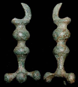 Harness, Strap Hanger, Tri-lobbed, c 2nd-3rd Cent Harness, Strap Hanger, Tri-lobbed, c 2nd-3rd Cent